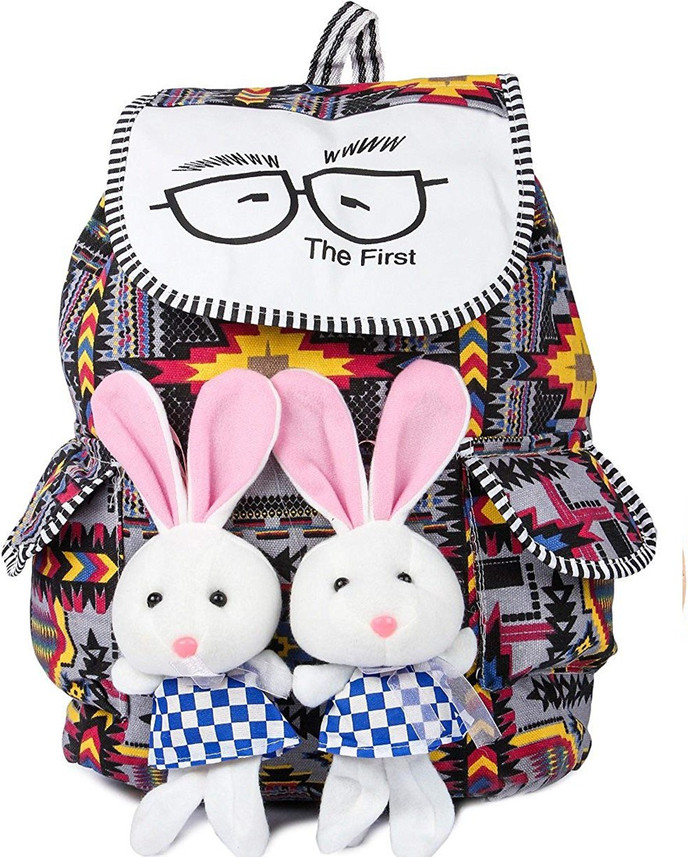rabbit in backpack