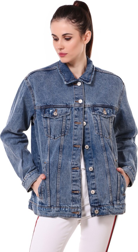 denim jacket women flipkart