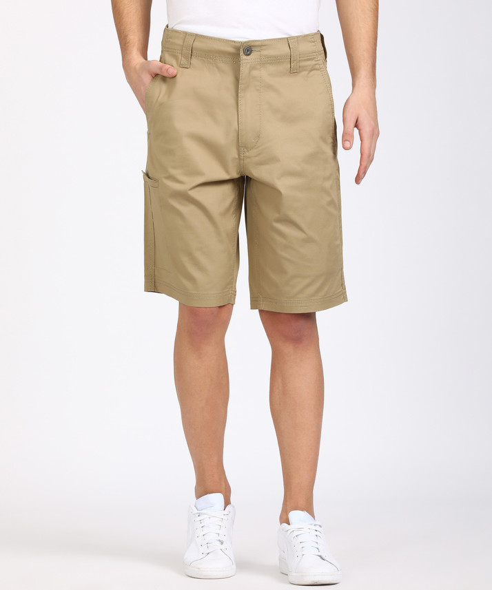 denizen white shorts