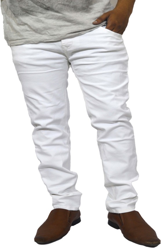 white jeans on flipkart