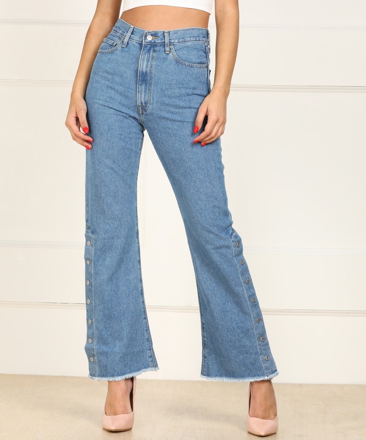 wide leg jeans women flipkart