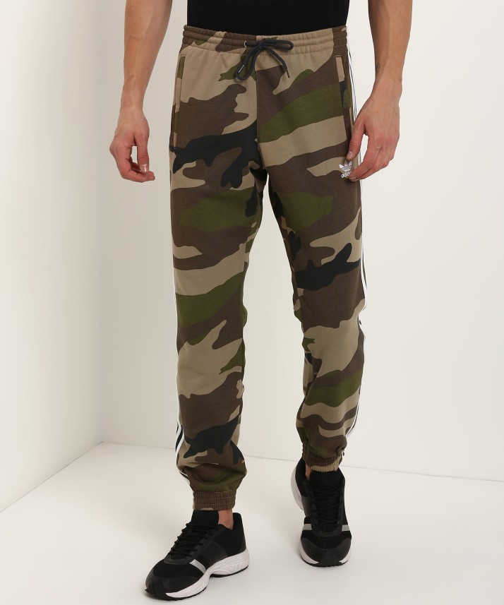 camouflage track pants for men