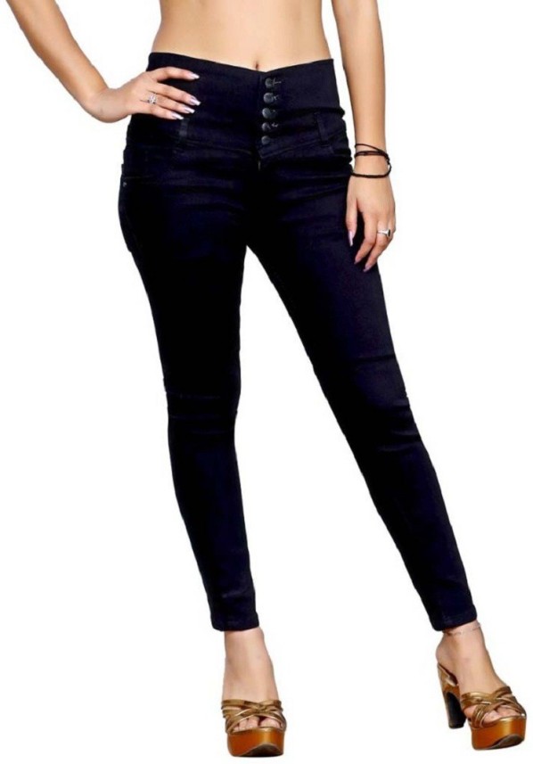 black jeans for ladies flipkart