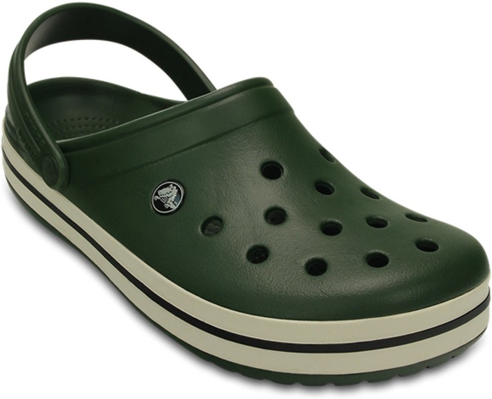 crocs men green