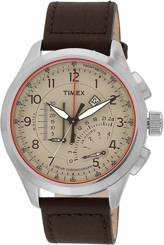 timex linear chronograph