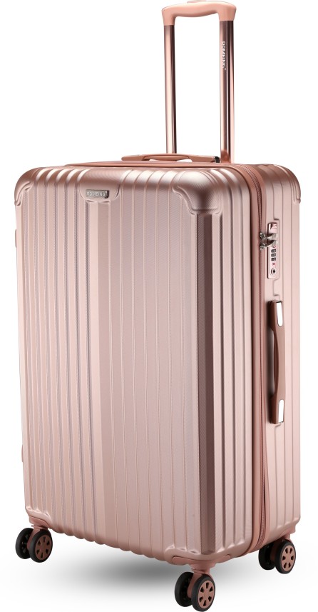 rose gold luggage