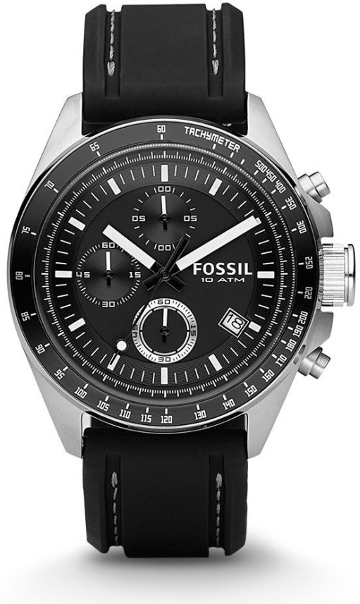 fossil 10 atm men's watch