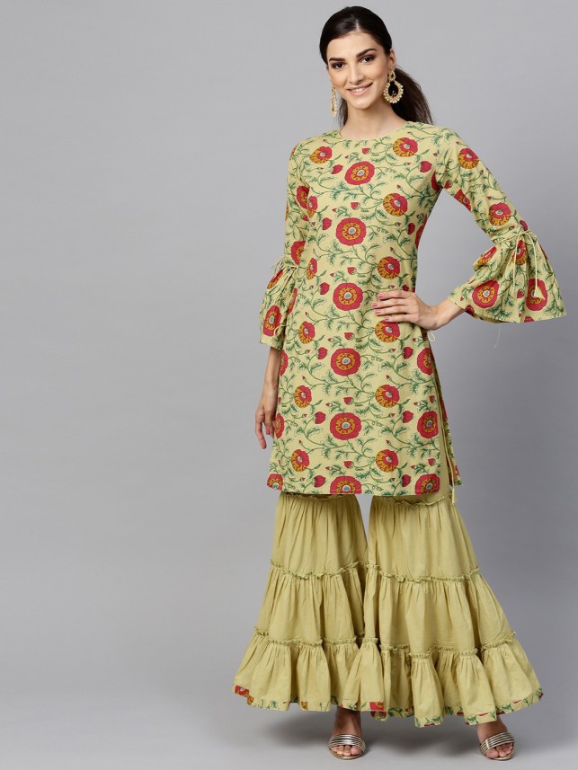 sharara set on flipkart