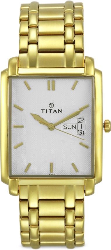 titan regalia gold watch