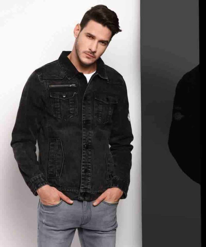 denim jacket men flipkart