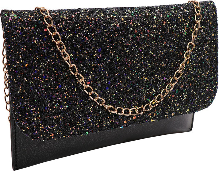 black sling purse