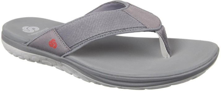 clarks grey slippers