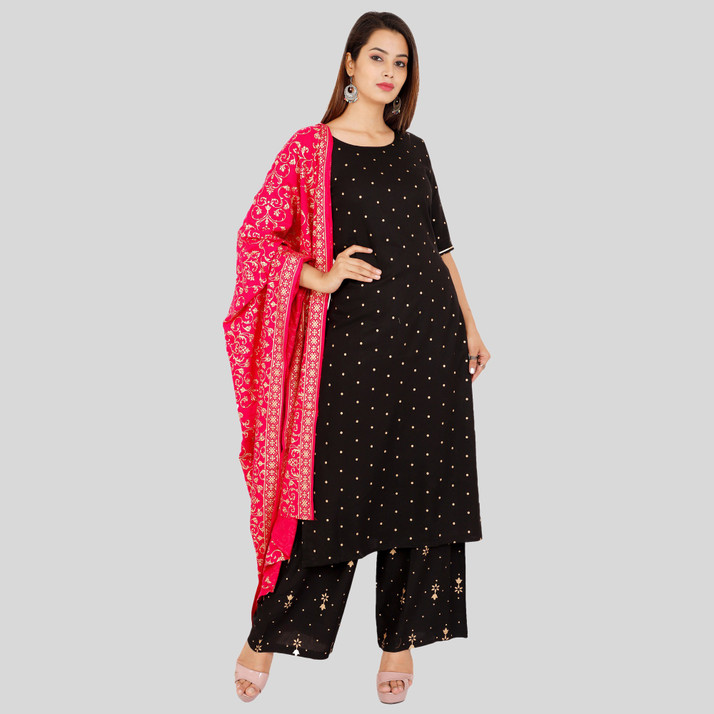 Basudha Women Kurta and Palazzo Set 