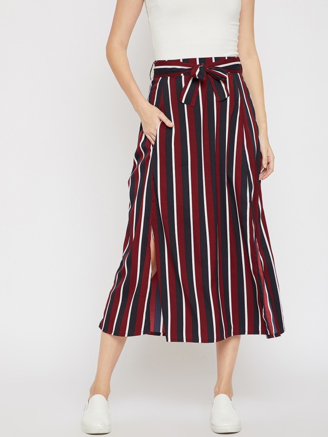 striped skirt online