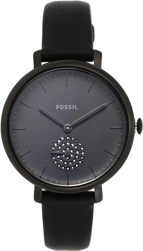 fossil black watch women
