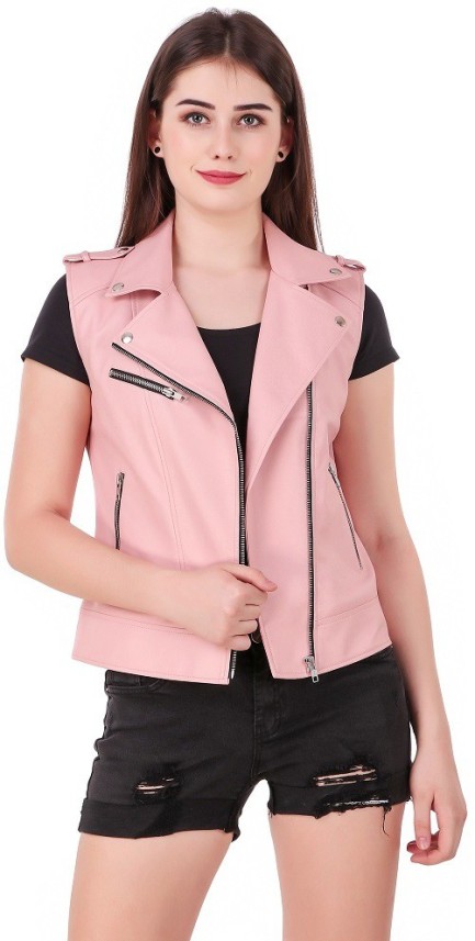 flipkart leather jacket ladies