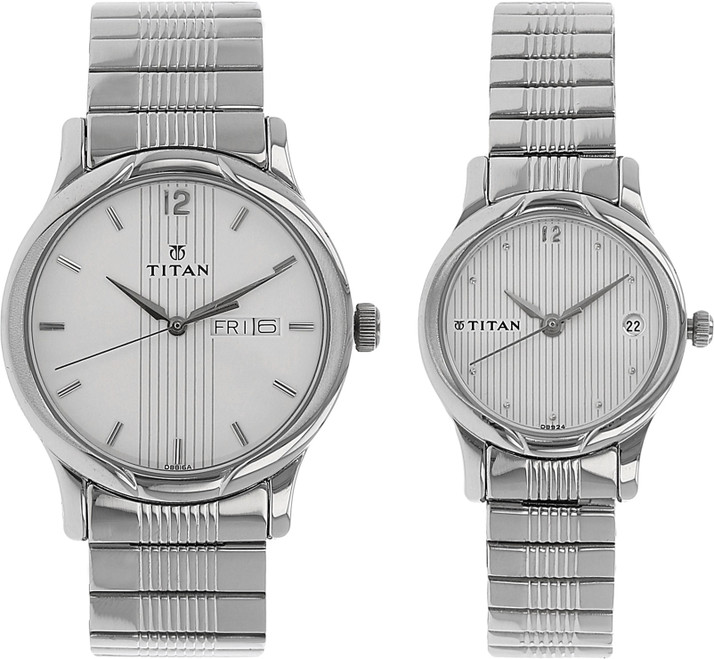 titan watches couple