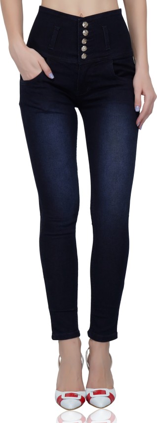 high waist jeans on flipkart