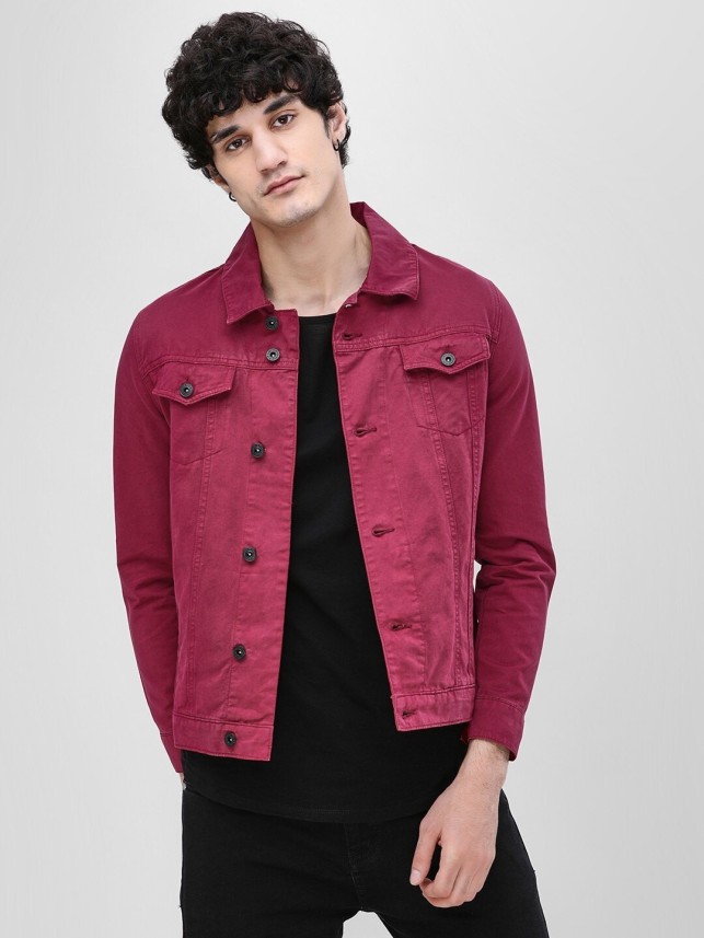 denim jacket men flipkart