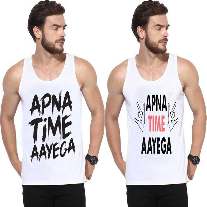 sleeveless t shirt for men combo