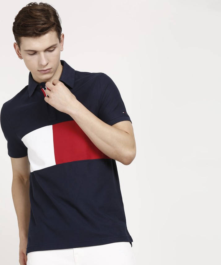 tommy hilfiger navy t shirt