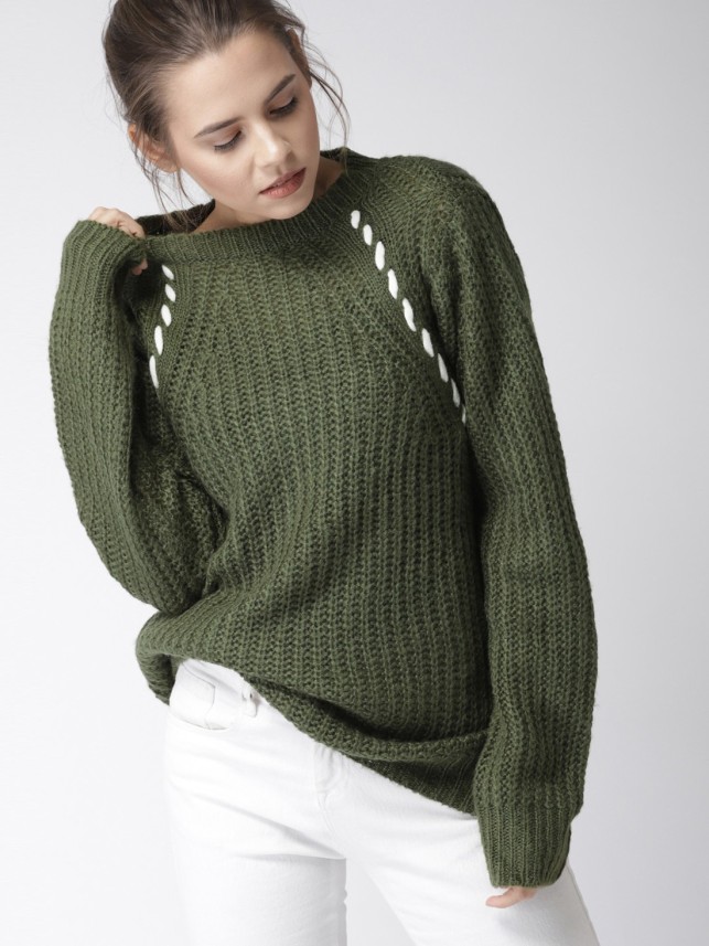 bottle green ladies jumper