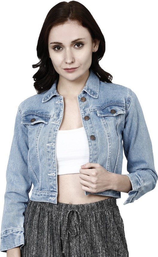 denim jacket women flipkart