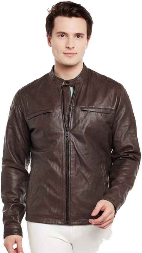 mens leather jacket in flipkart