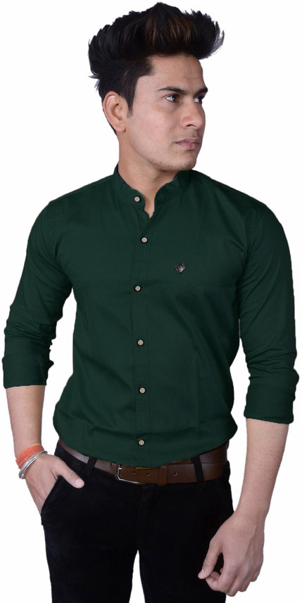 shirt for men green