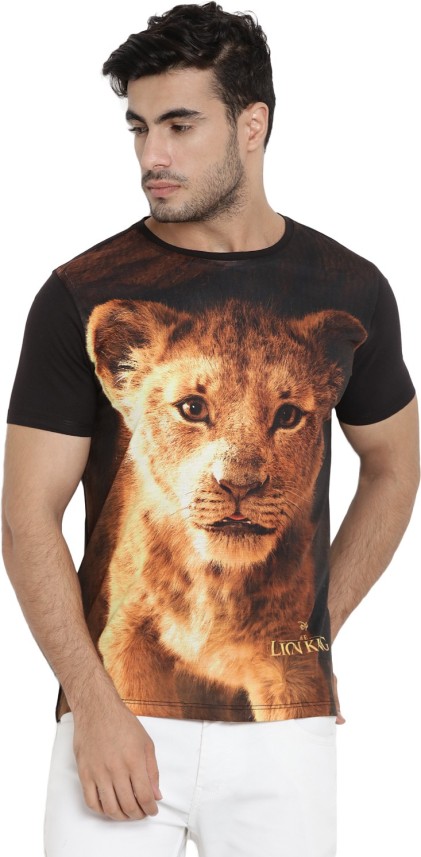 lion t shirt mens