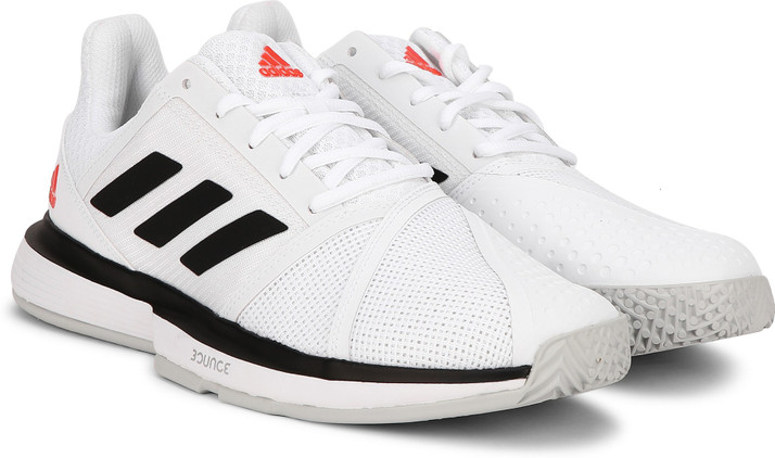 adidas men's courtjam bounce tennis shoes