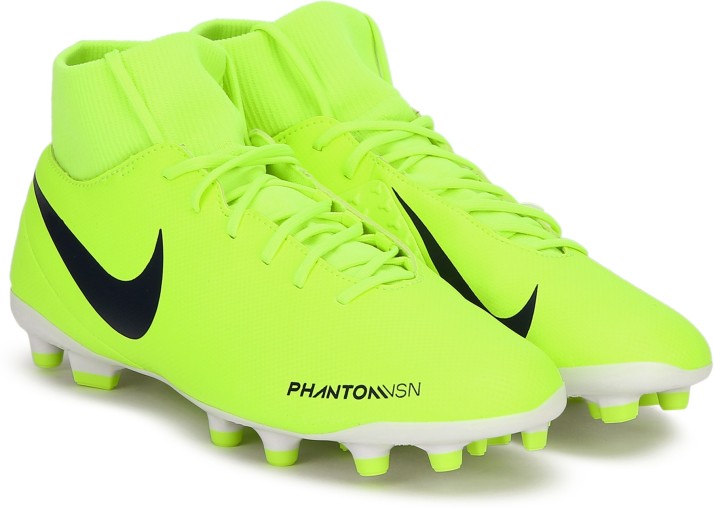 green nike football boots