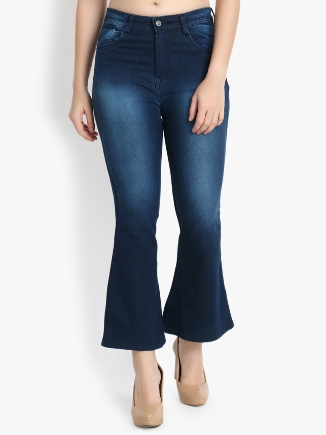 bell bottom jeans flipkart