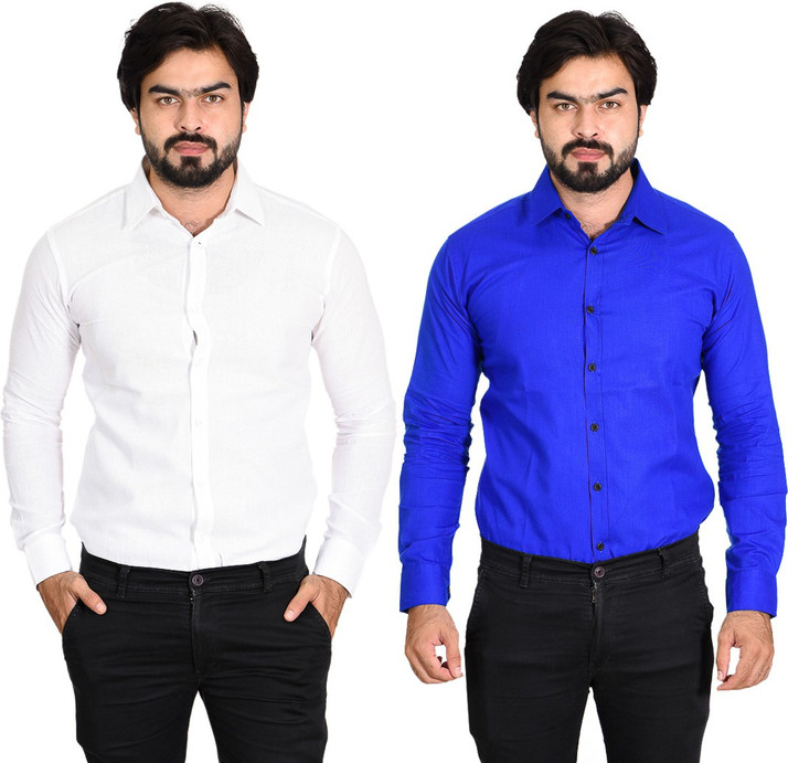 Jeet Enterprise Men Solid Casual Dark 