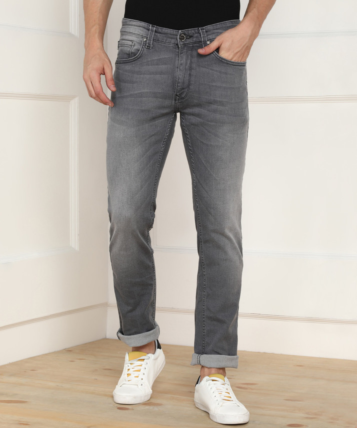 Spykar Regular Men Grey Jeans - Buy 