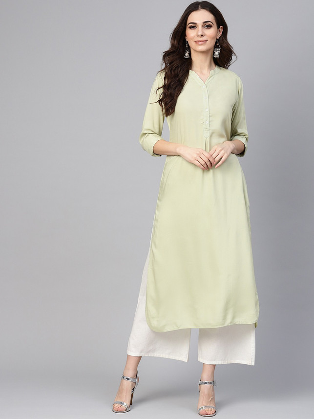 Libas solid women's pathani kurta Clearance