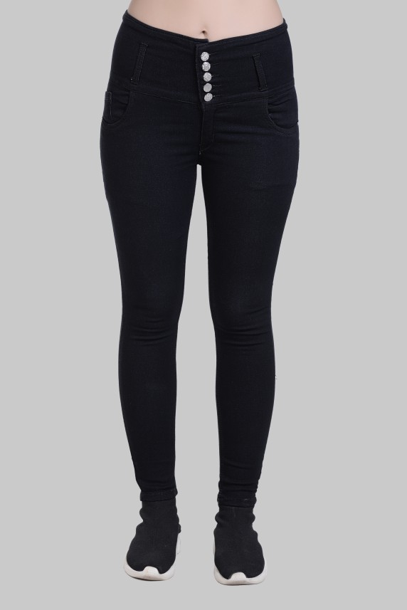 black jeans for ladies flipkart