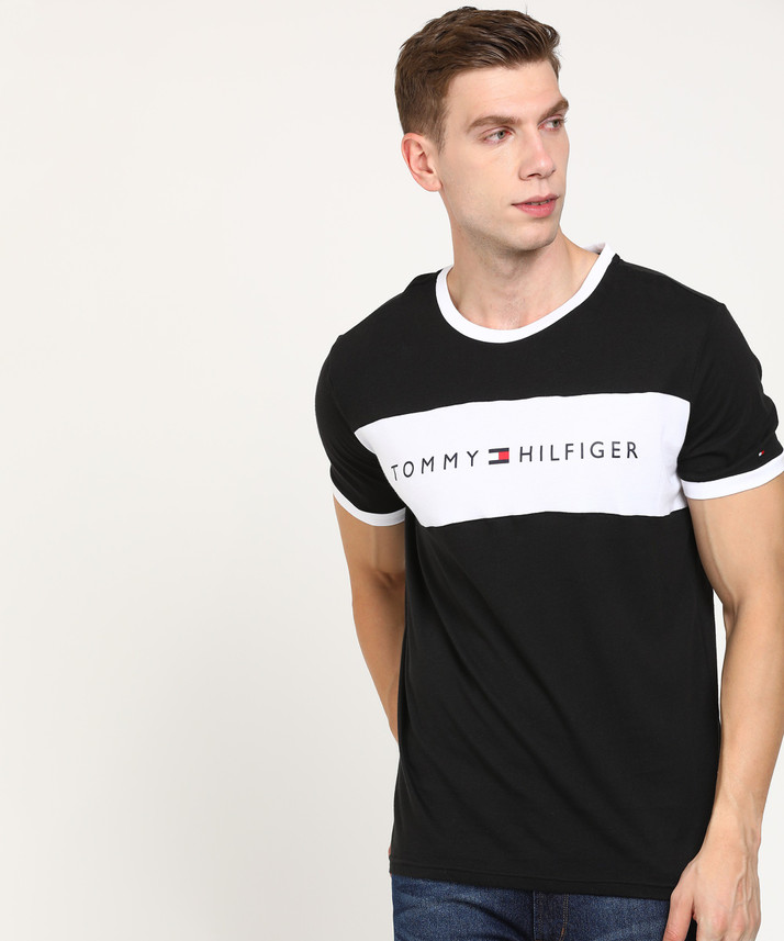 tommy hilfiger black t shirt