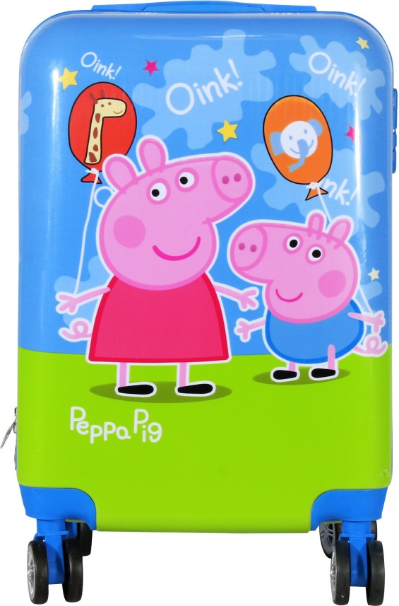 peppa pig rolling suitcase