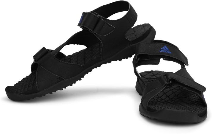 adidas cloudfoam slides black