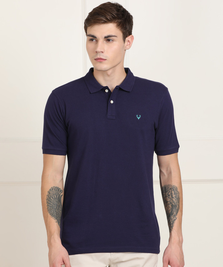 allen solly collar t shirts