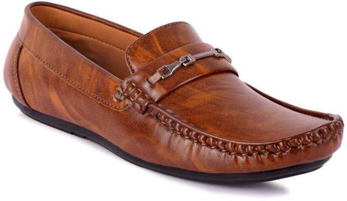 markrange brown loafers