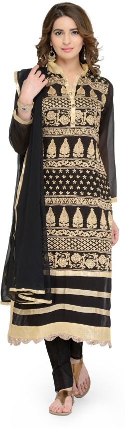 black salwar suit flipkart