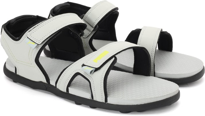 puma men grey sports sandals