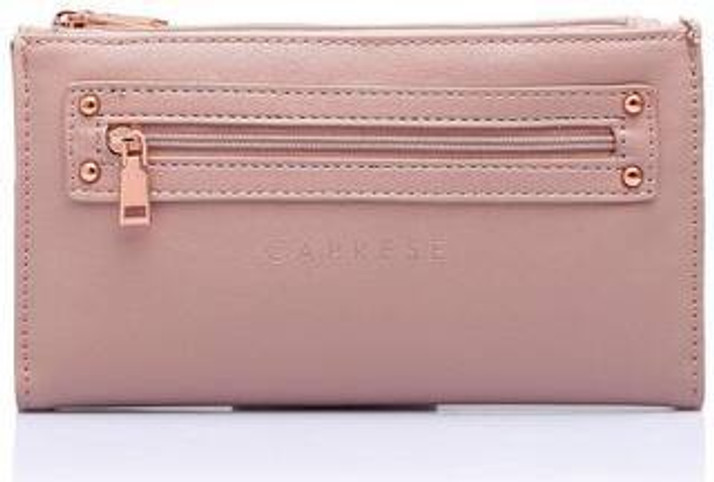caprese pink wallet