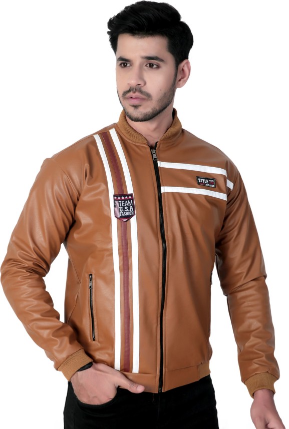 leather jackets flipkart