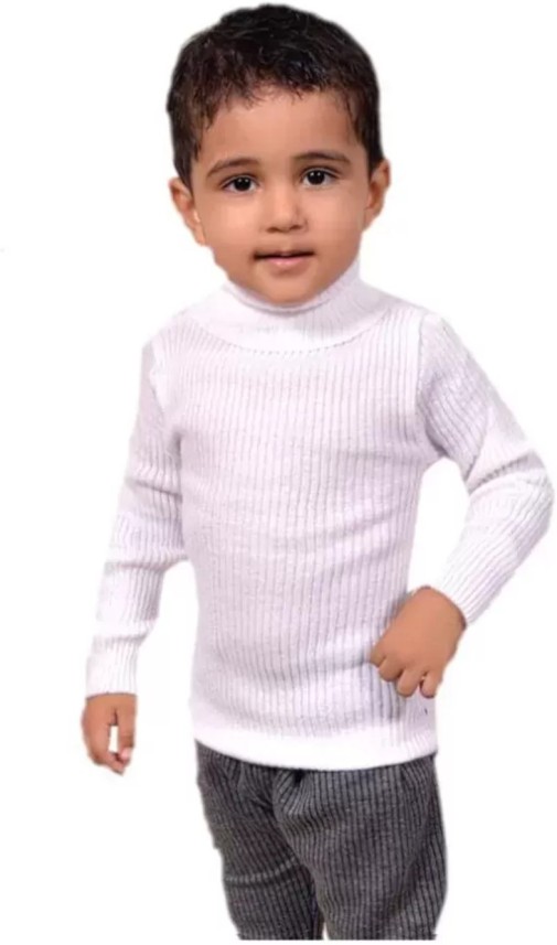 white sweater for kids