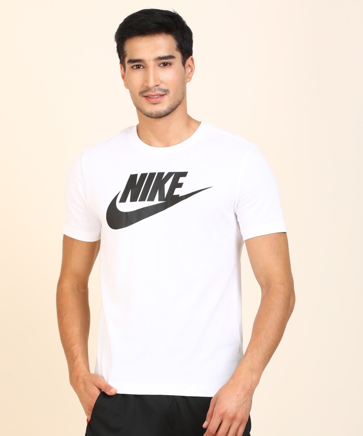 mens nike t shirt white