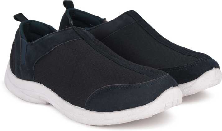 BATA Men Blue Slip On Canvas Sneakers BATA Men Blue Slip On Canvas Sneakers