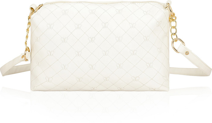 ladies white purse